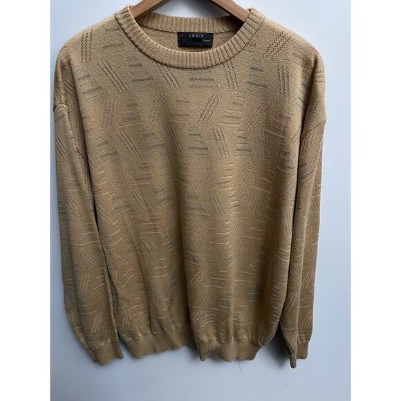 St Croix Vintage Shop/ Trend Pullover Mens M MulticolorMade In USA Lot Of 3 - Picture 14 of 16